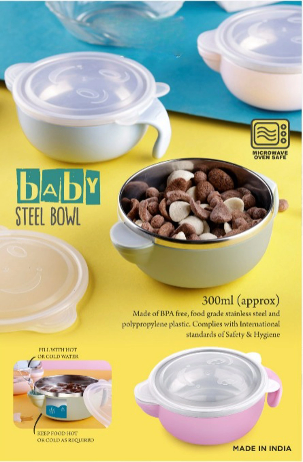 BABY STEEL BOWL