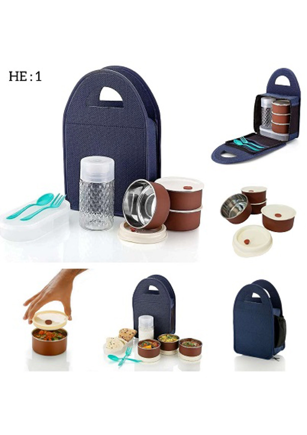 LUNCH BOX WITH 7 ITEMS