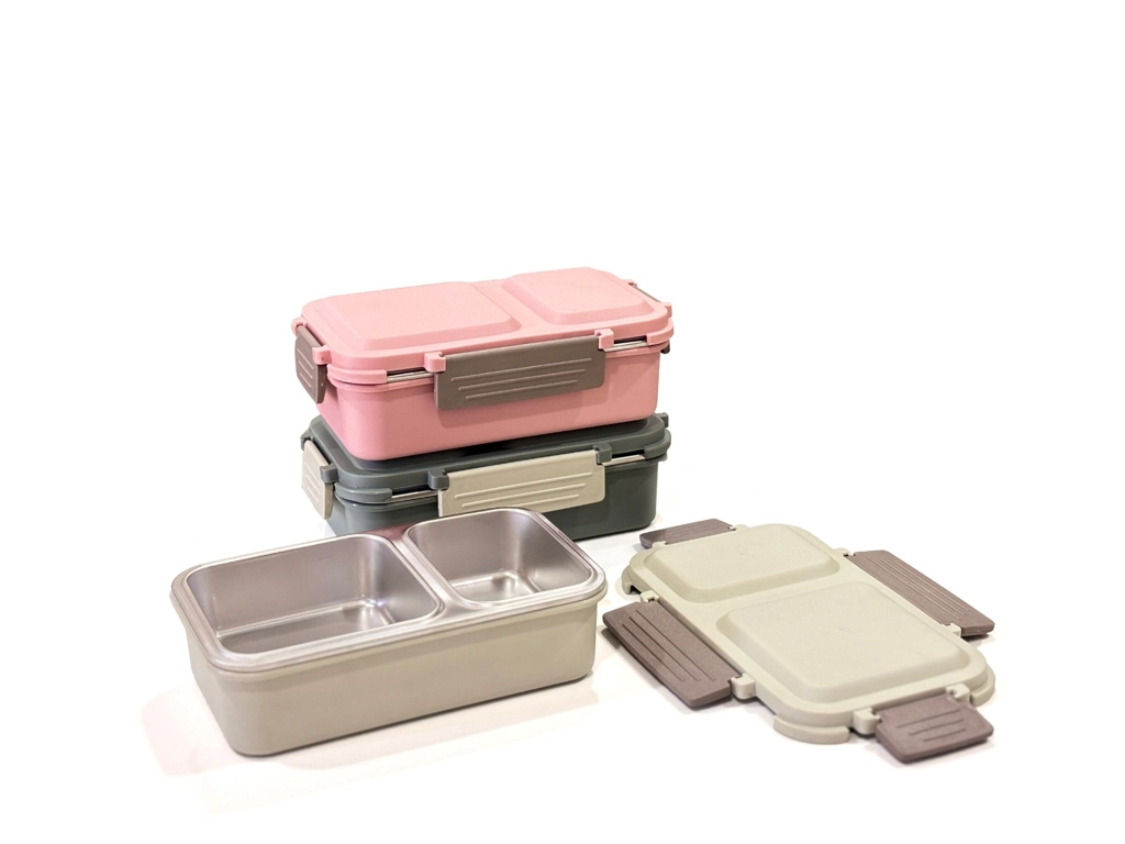 STEEL LUNCH BOX 2 SECTION