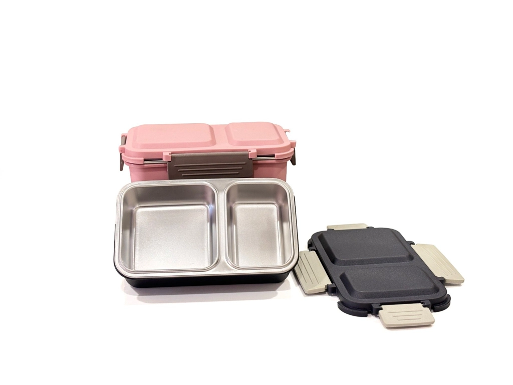STEEL LUNCH BOX 2 SECTION